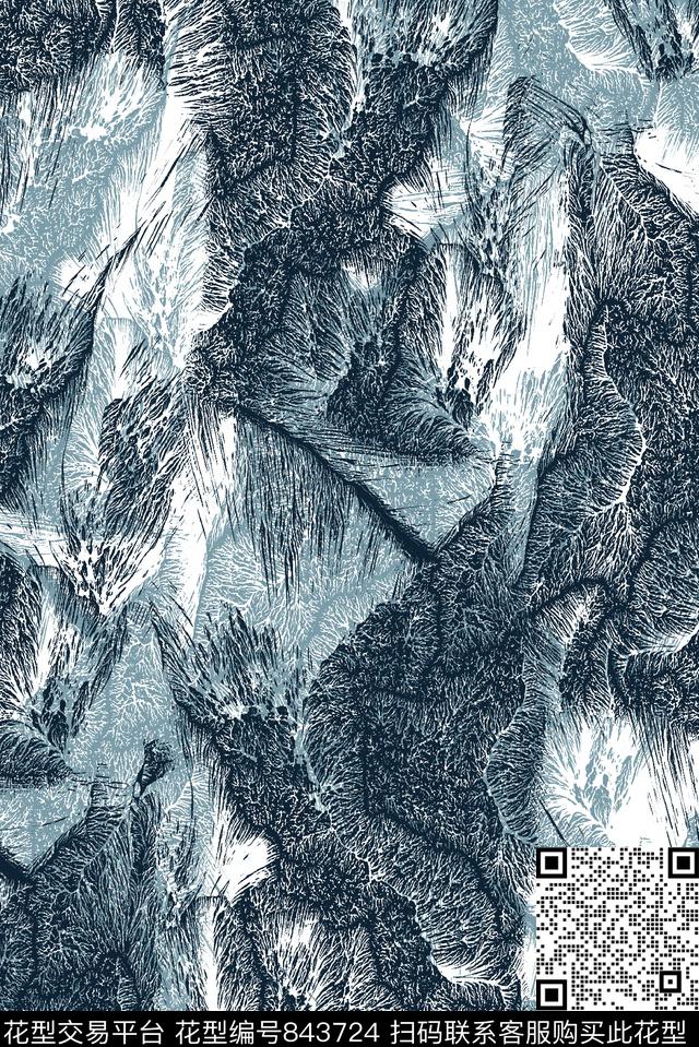 抽象纹理肌理纹理山石纹理传统印花华亿平台下载（图片编号: 843724） - 瓦栏（Walan）
