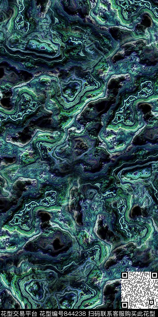 复古底纹抽象底纹肌理数码印花华亿平台下载（图片编号: 844238） - 瓦栏（Walan）