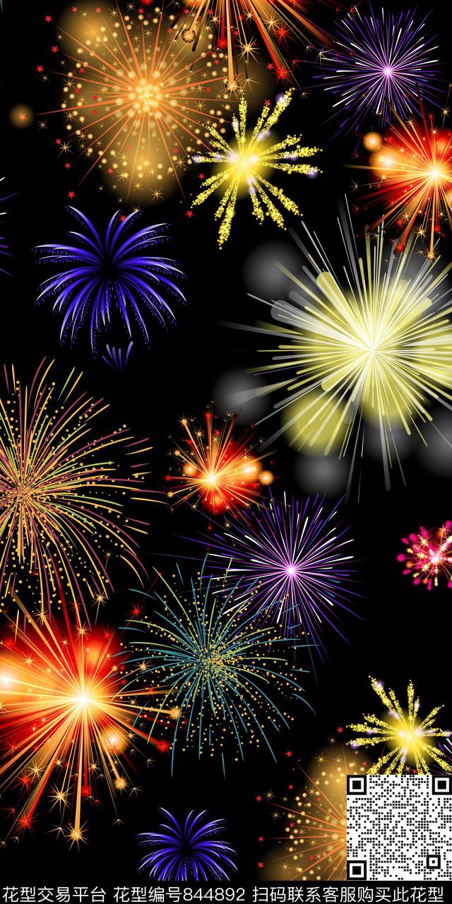 抽象肌理艺术花卉创意抽象炫彩数码印花华亿平台下载（图片编号: 844892） - 瓦栏（Walan）