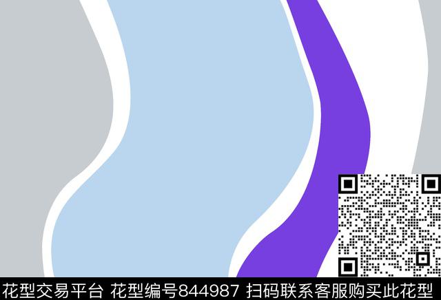 不规则几何色块几何传统印花华亿平台下载（图片编号: 844987） - 瓦栏（Walan）