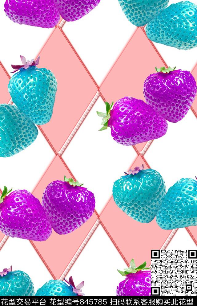 色块形状色彩数码印花华亿平台下载（图片编号: 845785） - 瓦栏（Walan）