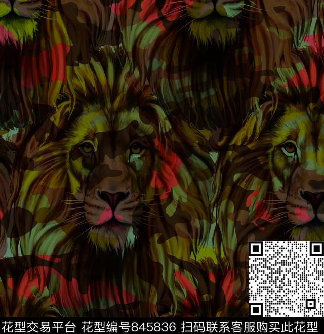 时尚男装时尚前卫创意男装数码印花华亿平台下载（图片编号: 845836） - 瓦栏（Walan）