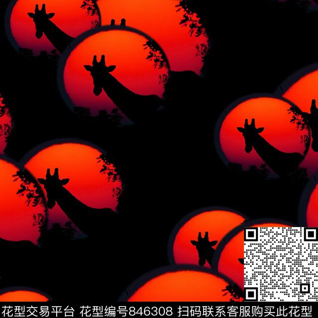 鹿潮牌纪梵希givenchy数码印花华亿平台下载（图片编号: 846308） - 瓦栏（Walan）