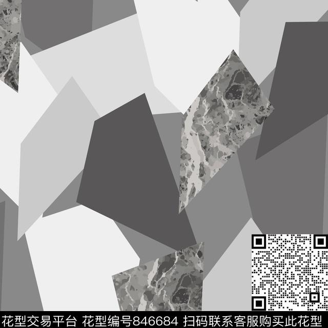 大理石笔触纹理数码印花华亿平台下载（图片编号: 846684） - 瓦栏（Walan）