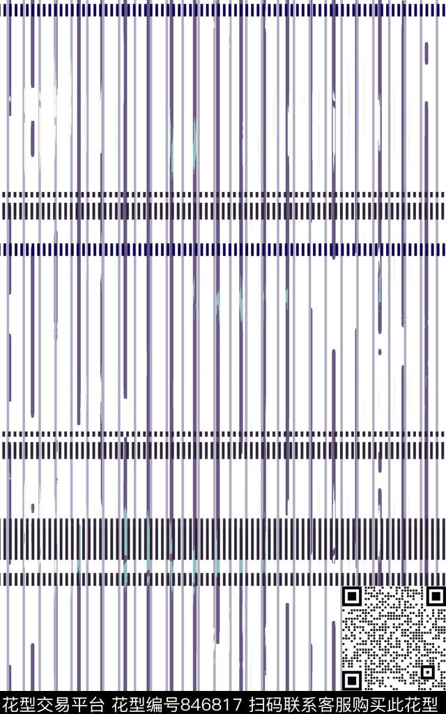 横条条子条纹传统印花华亿平台下载（图片编号: 846817） - 瓦栏（Walan）