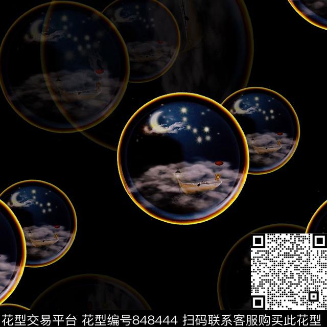 风景纪梵希givenchy创意数码印花华亿平台下载（图片编号: 848444） - 瓦栏（Walan）