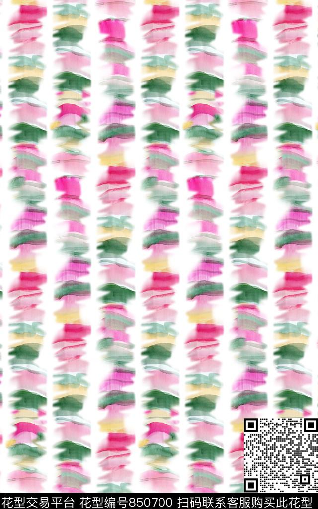 条纹抽象肌理数码印花华亿平台下载（图片编号: 850700） - 瓦栏（Walan）