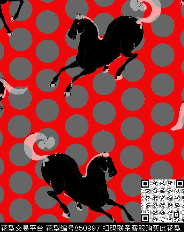 花卉马格子传统印花华亿平台下载（图片编号: 850997） - 瓦栏（Walan）