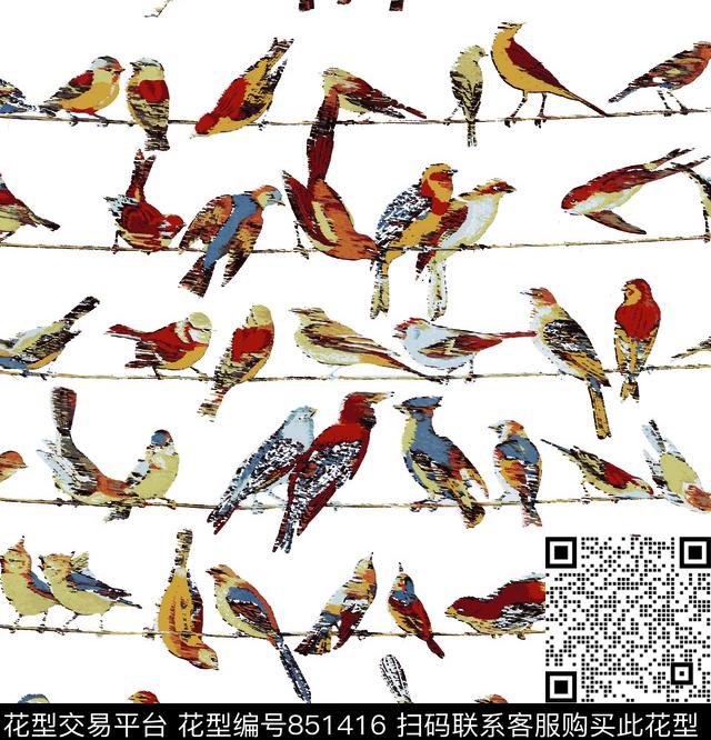 花卉格子马传统印花华亿平台下载（图片编号: 851416） - 瓦栏（Walan）