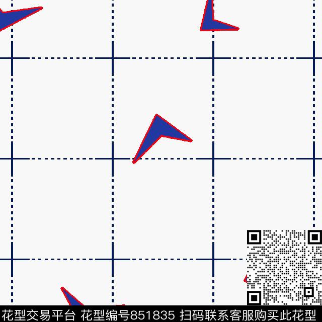 男装几何图格子箭头传统印花华亿平台下载（图片编号: 851835） - 瓦栏（Walan）