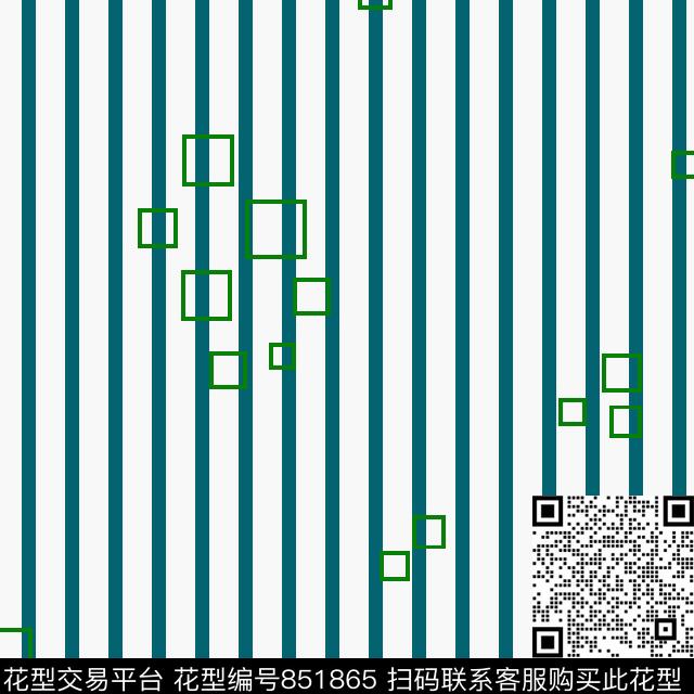 时尚竖条不规则几何抽象传统印花华亿平台下载（图片编号: 851865） - 瓦栏（Walan）