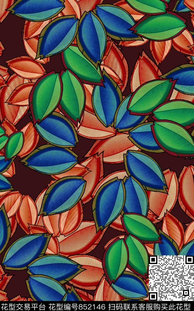 几何民族风波西米亚传统印花华亿平台下载（图片编号: 852146） - 瓦栏（Walan）