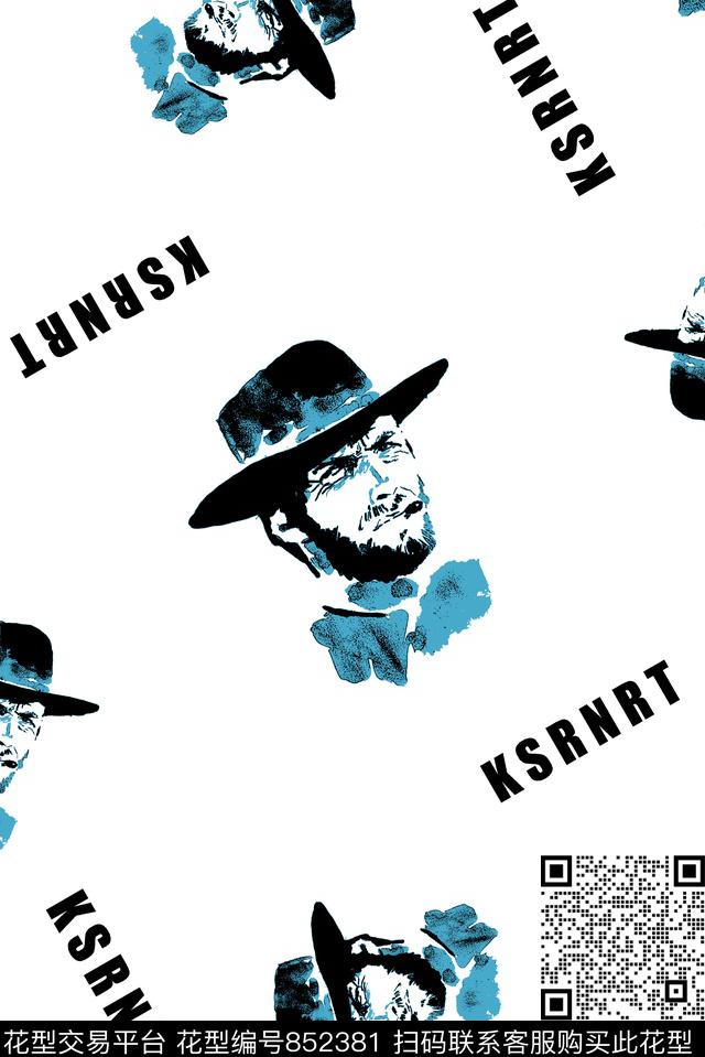 人物像靓仔男装华亿平台潮牌男装华亿平台传统印花华亿平台下载（图片编号: 852381） - 瓦栏（Walan）