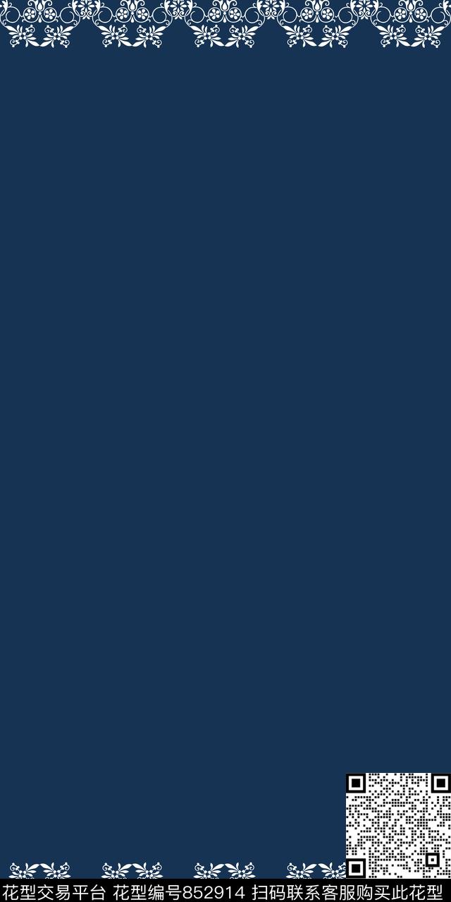 波西米亚巴洛克民族风传统印花华亿平台下载（图片编号: 852914） - 瓦栏（Walan）