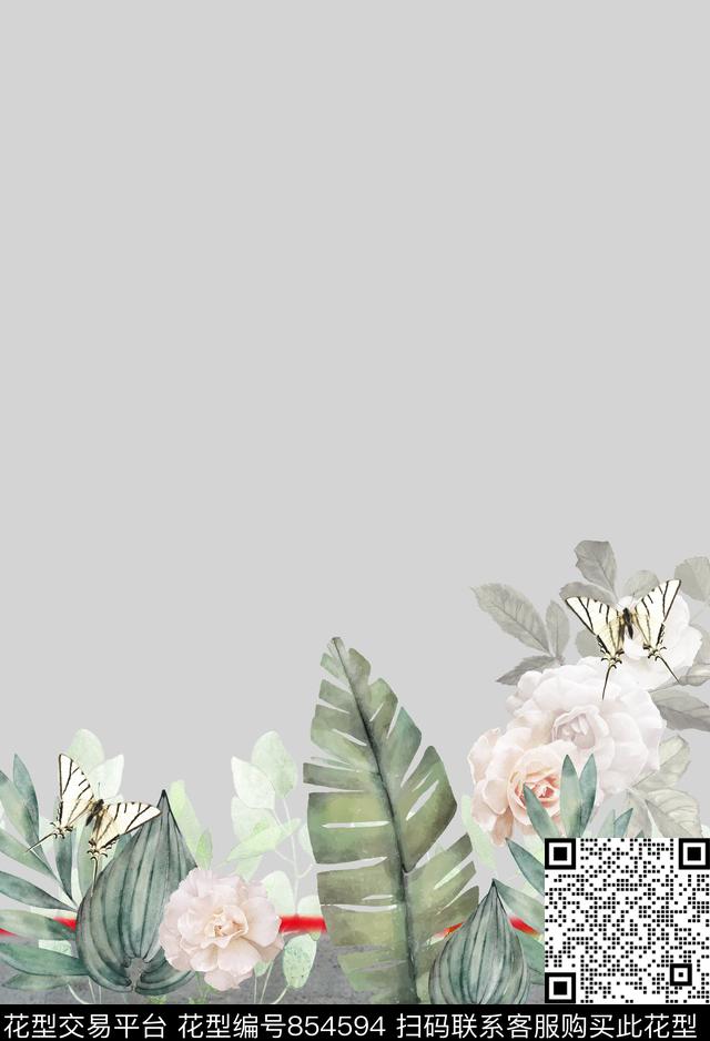 欧美秋冬极简风数码印花华亿平台下载（图片编号: 854594） - 瓦栏（Walan）