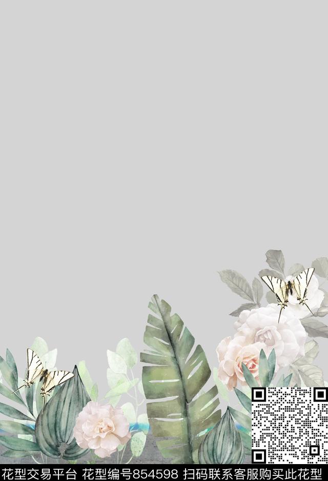 欧美秋冬极简风数码印花华亿平台下载（图片编号: 854598） - 瓦栏（Walan）