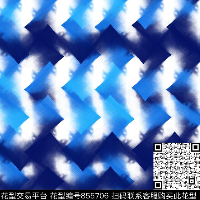 水墨渐变机理传统印花华亿平台下载（图片编号: 855706） - 瓦栏（Walan）