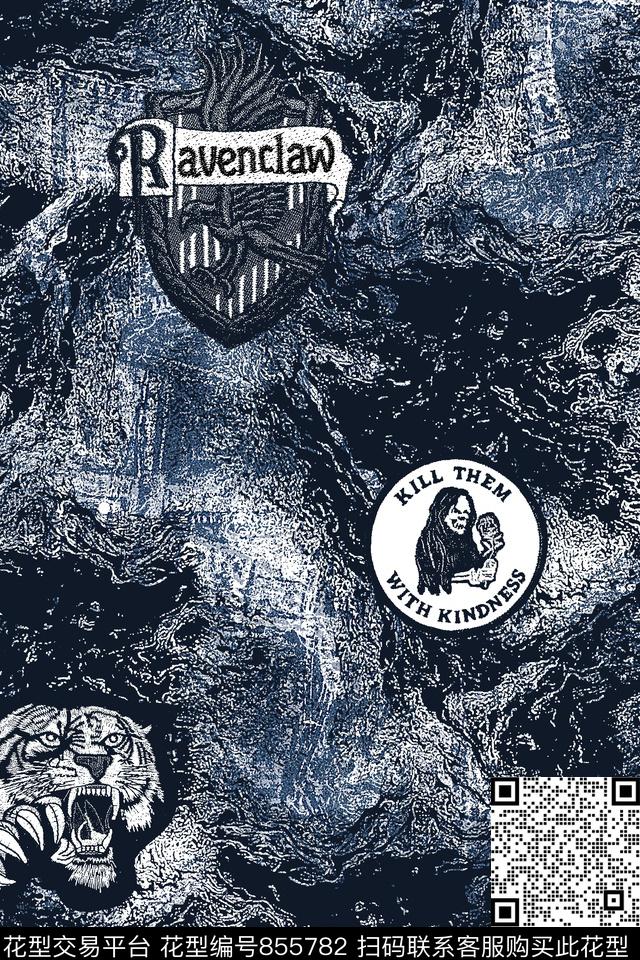 肌理纹理抽象纹理标章数码印花华亿平台下载（图片编号: 855782） - 瓦栏（Walan）