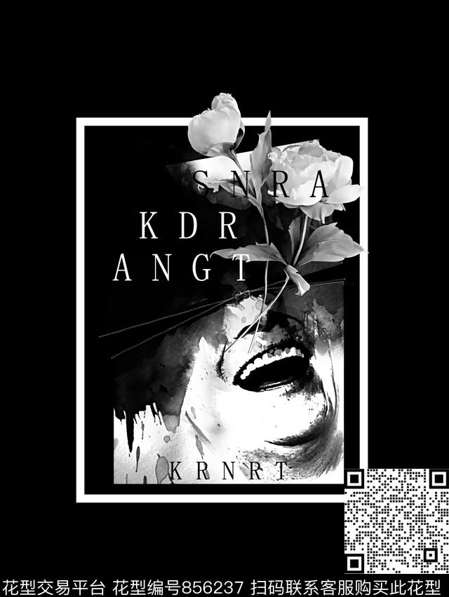 人物像花卉几何数码印花华亿平台下载（图片编号: 856237） - 瓦栏（Walan）