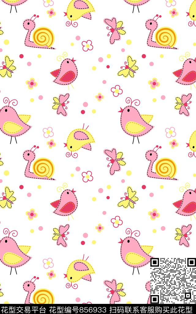 可爱绘画潮牌传统印花华亿平台下载（图片编号: 856933） - 瓦栏（Walan）