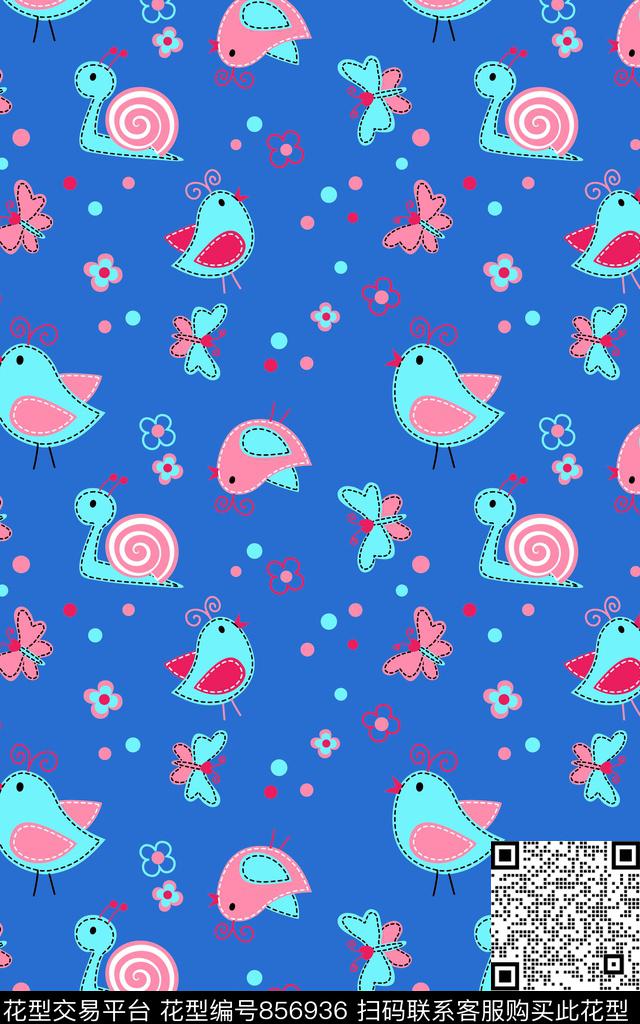 可爱绘画潮牌传统印花华亿平台下载（图片编号: 856936） - 瓦栏（Walan）