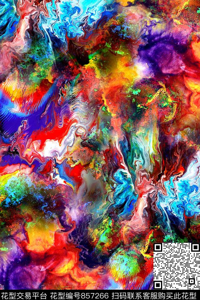 抽象几何矿石数码印花华亿平台下载（图片编号: 857266） - 瓦栏（Walan）