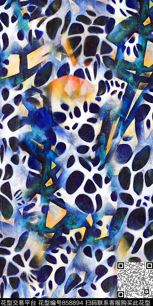 动物纹理豹纹斑点纹理数码印花华亿平台下载（图片编号: 858894） - 瓦栏（Walan）