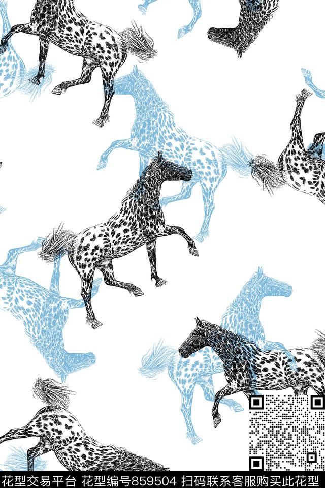 狗狗斑点狗靓仔男装华亿平台传统印花华亿平台下载（图片编号: 859504） - 瓦栏（Walan）