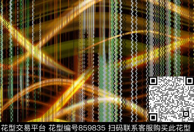 清新风抽象创意不规则几何数码印花华亿平台下载（图片编号: 859835） - 瓦栏（Walan）