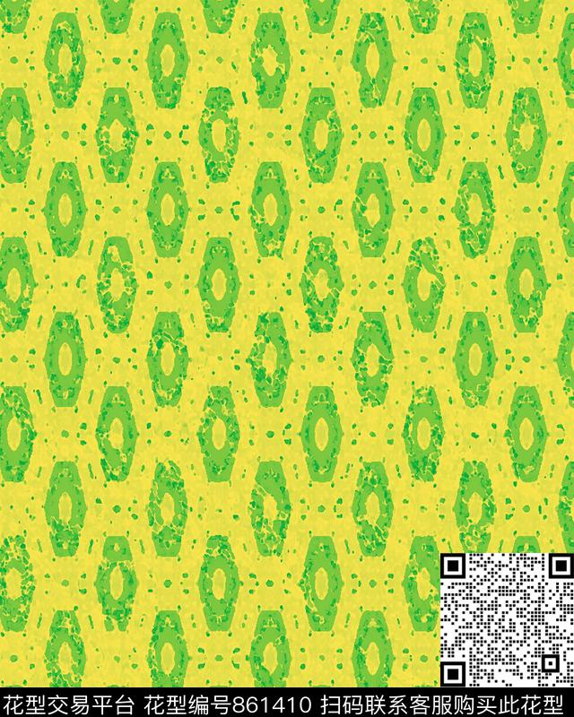 趣味色彩抽像数码印花华亿平台下载（图片编号: 861410） - 瓦栏（Walan）