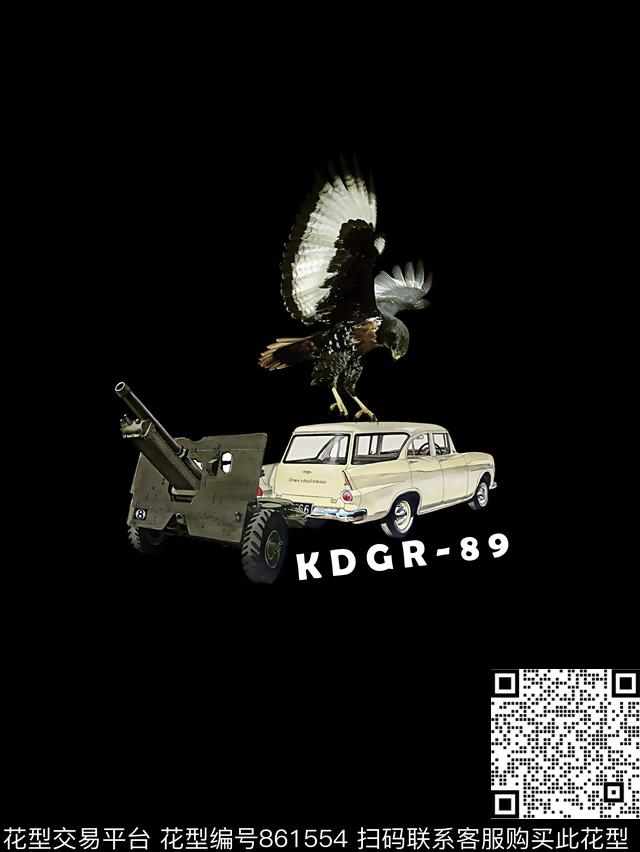 老鹰车子男装T恤华亿平台数码印花华亿平台下载（图片编号: 861554） - 瓦栏（Walan）