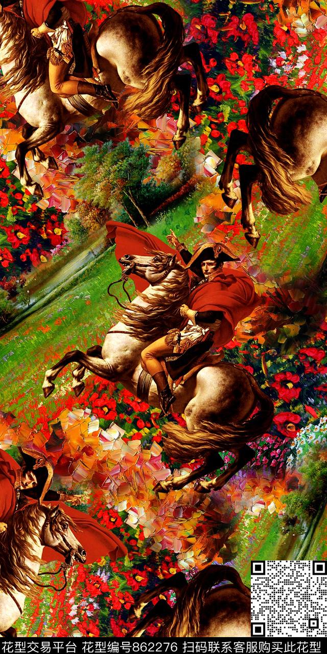 乱花昆虫数码数码印花华亿平台下载（图片编号: 862276） - 瓦栏（Walan）