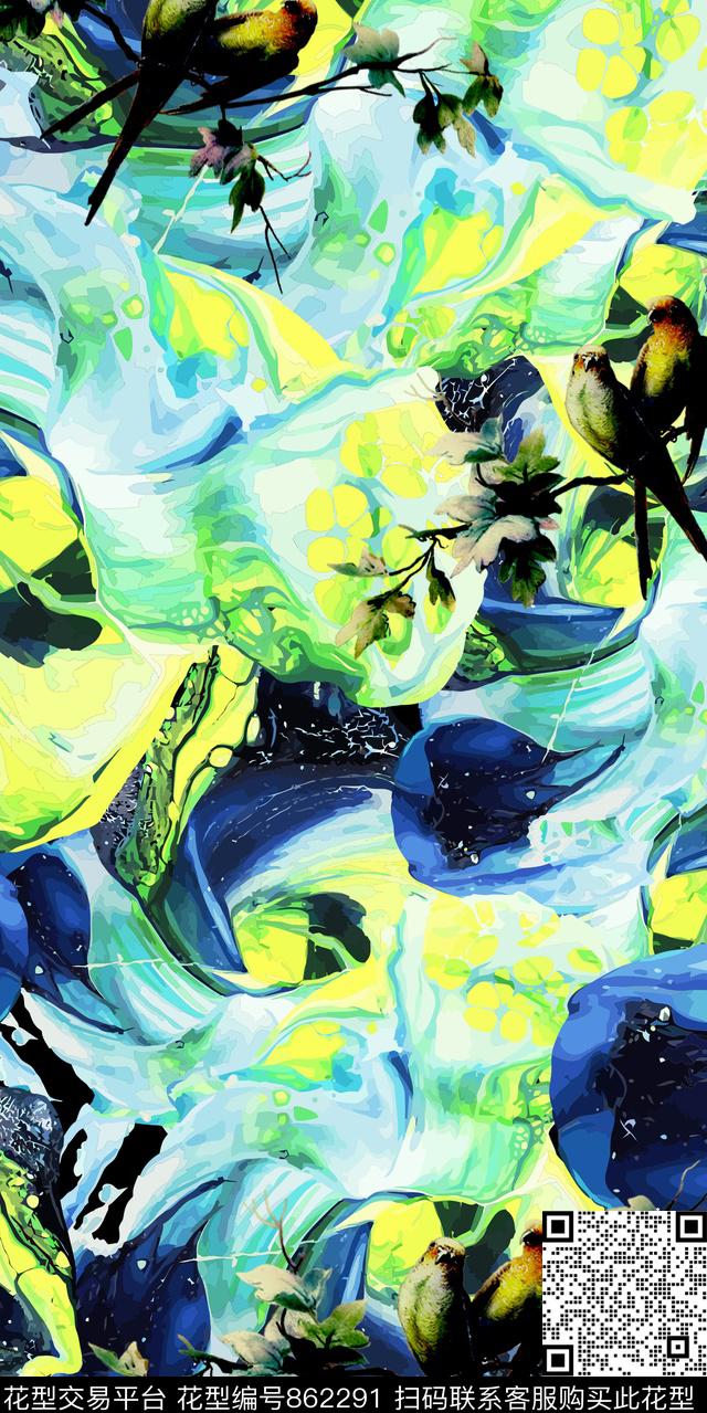 趣味数码油画数码印花华亿平台下载（图片编号: 862291） - 瓦栏（Walan）