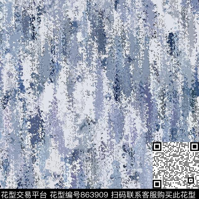 乱花抽象剥落传统印花华亿平台下载（图片编号: 863909） - 瓦栏（Walan）