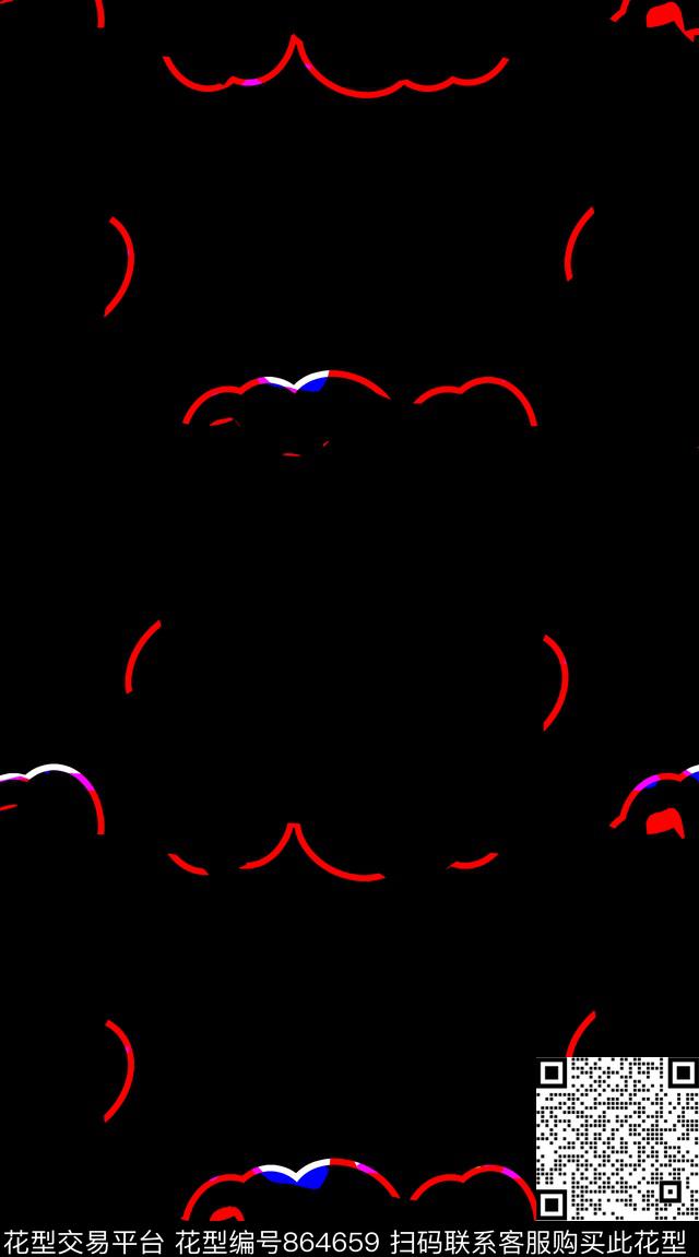 衬衫外套创意图案设计传统印花华亿平台下载（图片编号: 864659） - 瓦栏（Walan）