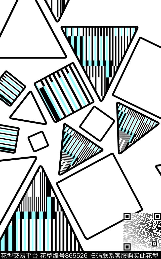 衬衫外套创意图案设计传统印花华亿平台下载（图片编号: 865526） - 瓦栏（Walan）