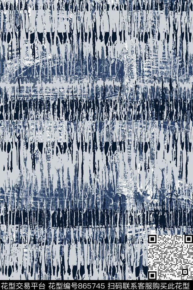 抽象纹理扎染纹理男装夹克华亿平台传统印花华亿平台下载（图片编号: 865745） - 瓦栏（Walan）