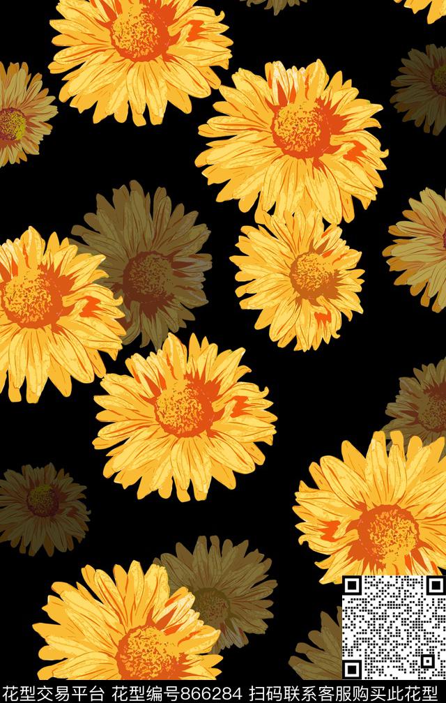 手绘传统印花华亿平台下载（图片编号: 866284） - 瓦栏（Walan）