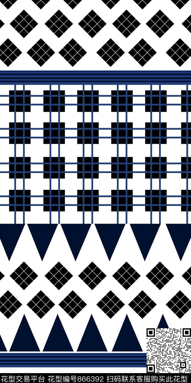 衬衫外套创意图案设计传统印花华亿平台下载（图片编号: 866392） - 瓦栏（Walan）