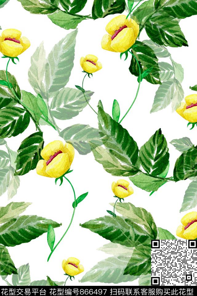 昆虫羽毛鸟数码印花华亿平台下载（图片编号: 866497） - 瓦栏（Walan）