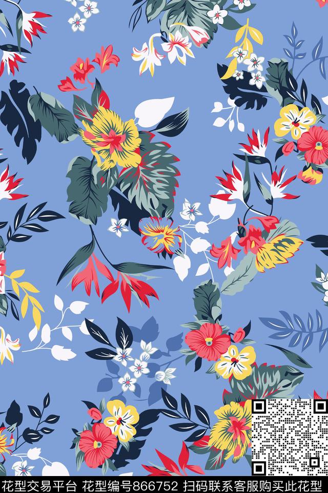 棕榈叶热带叶子传统印花华亿平台下载（图片编号: 866752） - 瓦栏（Walan）