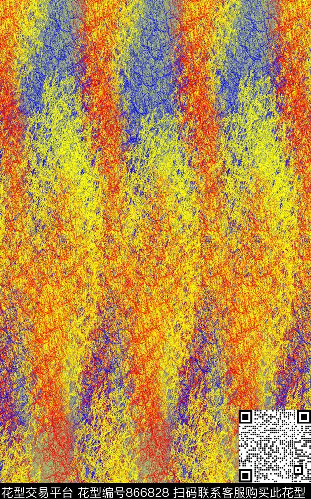 笔触纹理笔刷数码印花华亿平台下载（图片编号: 866828） - 瓦栏（Walan）