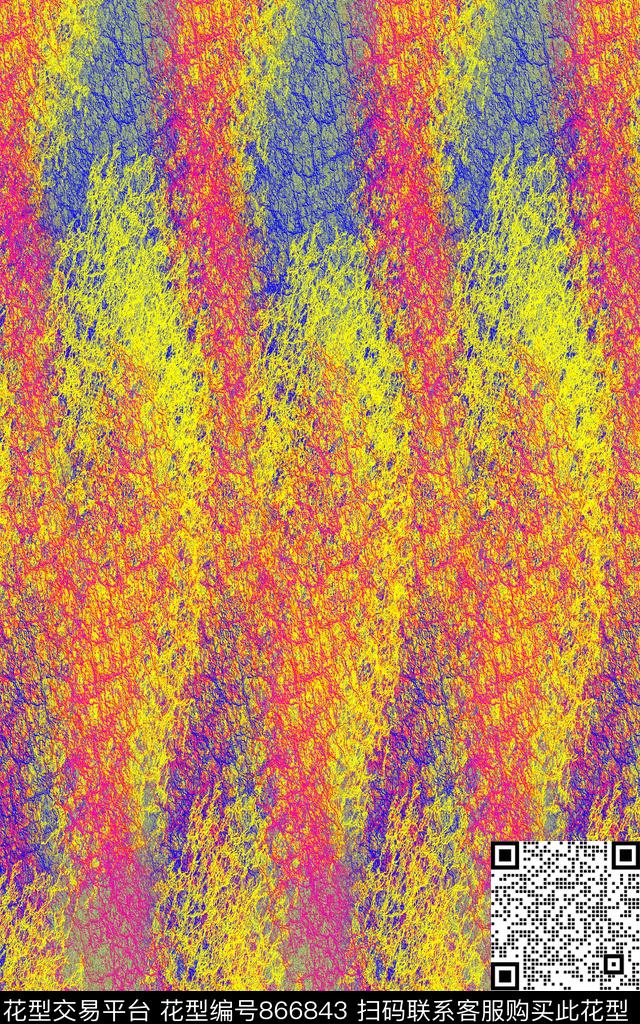 笔触纹理笔刷数码印花华亿平台下载（图片编号: 866843） - 瓦栏（Walan）