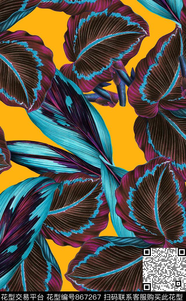高清花卉数码印花大妈花卉数码印花华亿平台下载（图片编号: 867267） - 瓦栏（Walan）