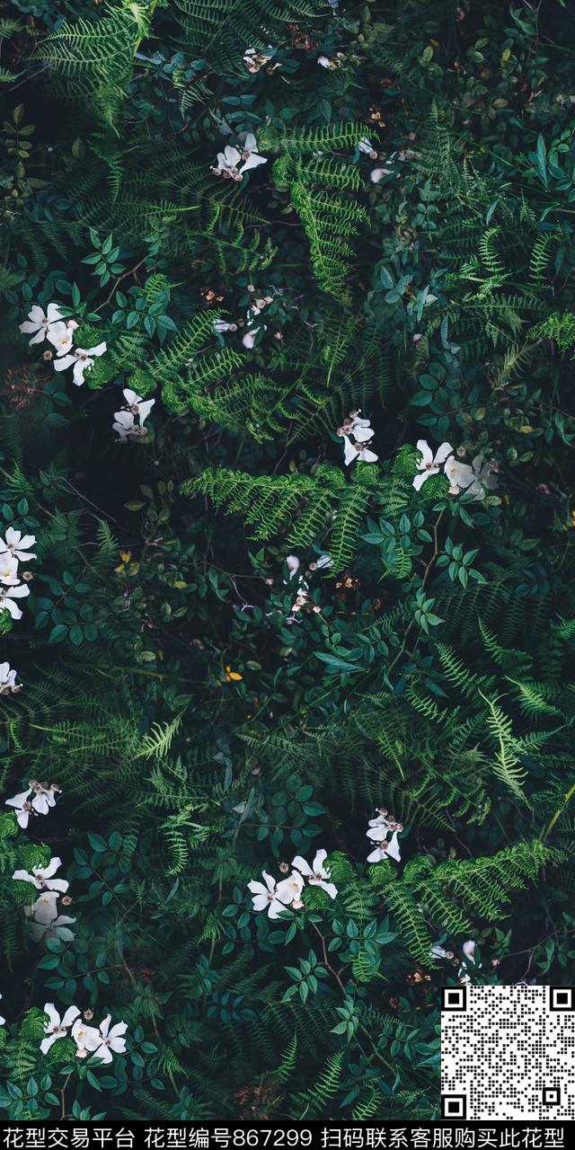 乱花小碎花花卉数码印花华亿平台下载（图片编号: 867299） - 瓦栏（Walan）