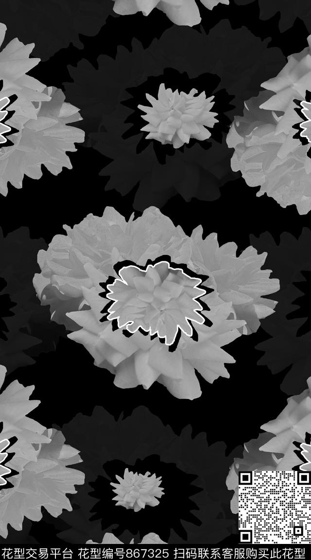 男装创意图案设计创意服装面料数码印花华亿平台下载（图片编号: 867325） - 瓦栏（Walan）