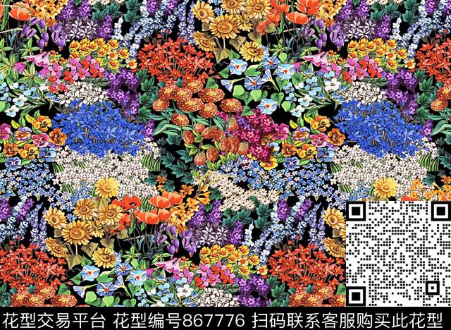 花卉潮牌古驰gucci数码印花华亿平台下载（图片编号: 867776） - 瓦栏（Walan）