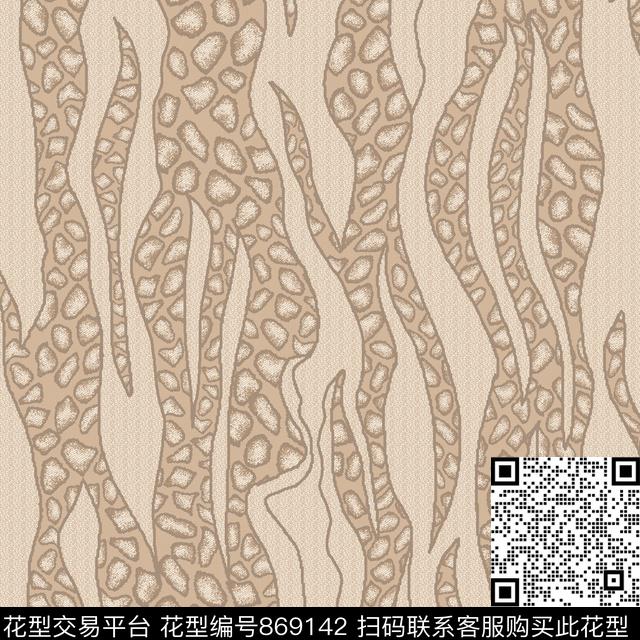 波浪条纹条子条纹数码印花华亿平台下载（图片编号: 869142） - 瓦栏（Walan）