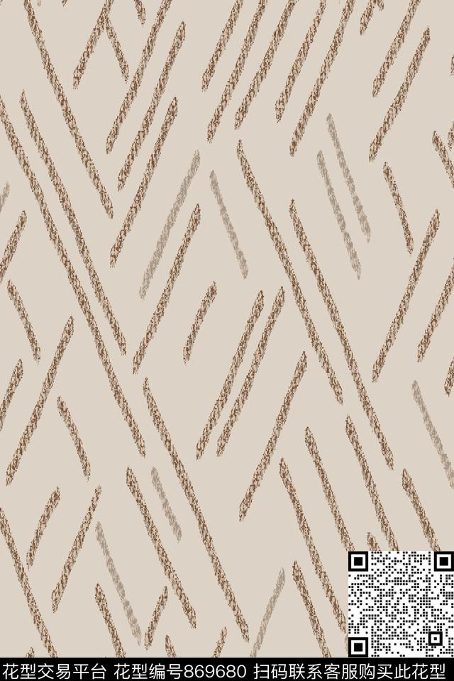 条子条纹斜条数码印花华亿平台下载（图片编号: 869680） - 瓦栏（Walan）