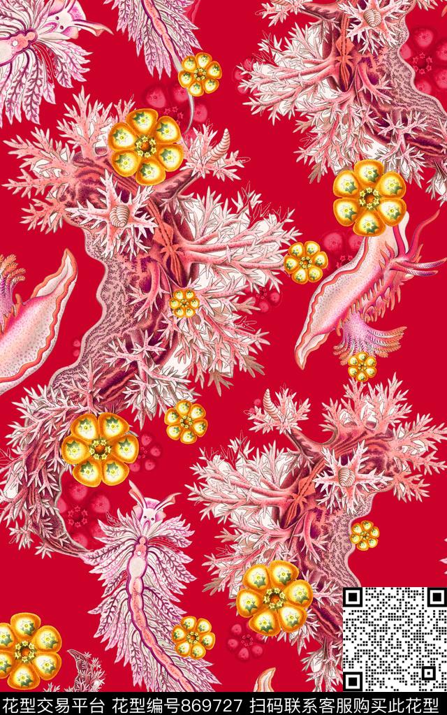 欧式波西米亚民族风数码印花华亿平台下载（图片编号: 869727） - 瓦栏（Walan）